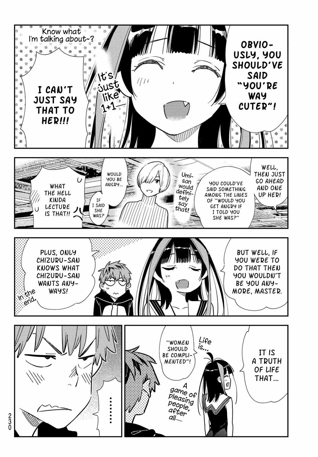 Kanojo, Okarishimasu Chapter 313 page 4