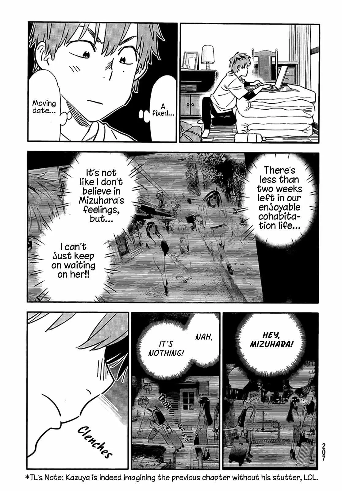 Kanojo, Okarishimasu Chapter 314 page 3