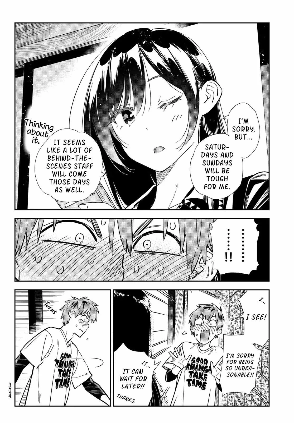 Kanojo, Okarishimasu Chapter 316 page 9