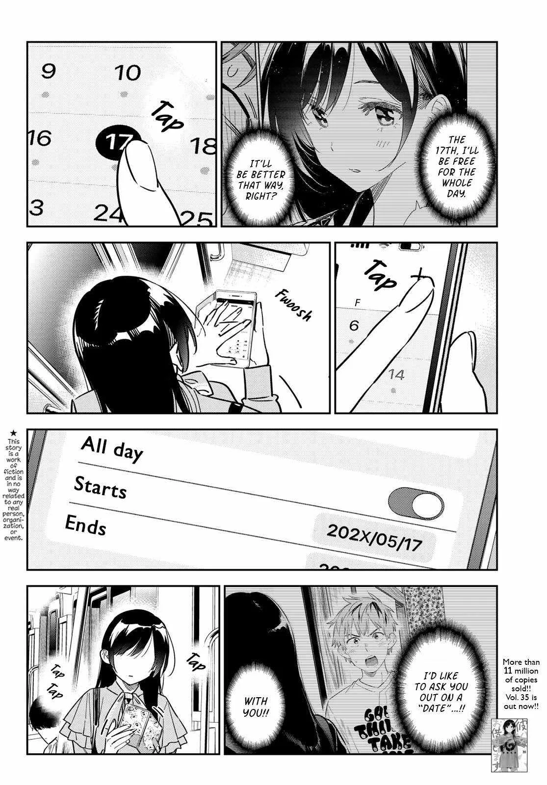 Kanojo, Okarishimasu Chapter 317 page 2