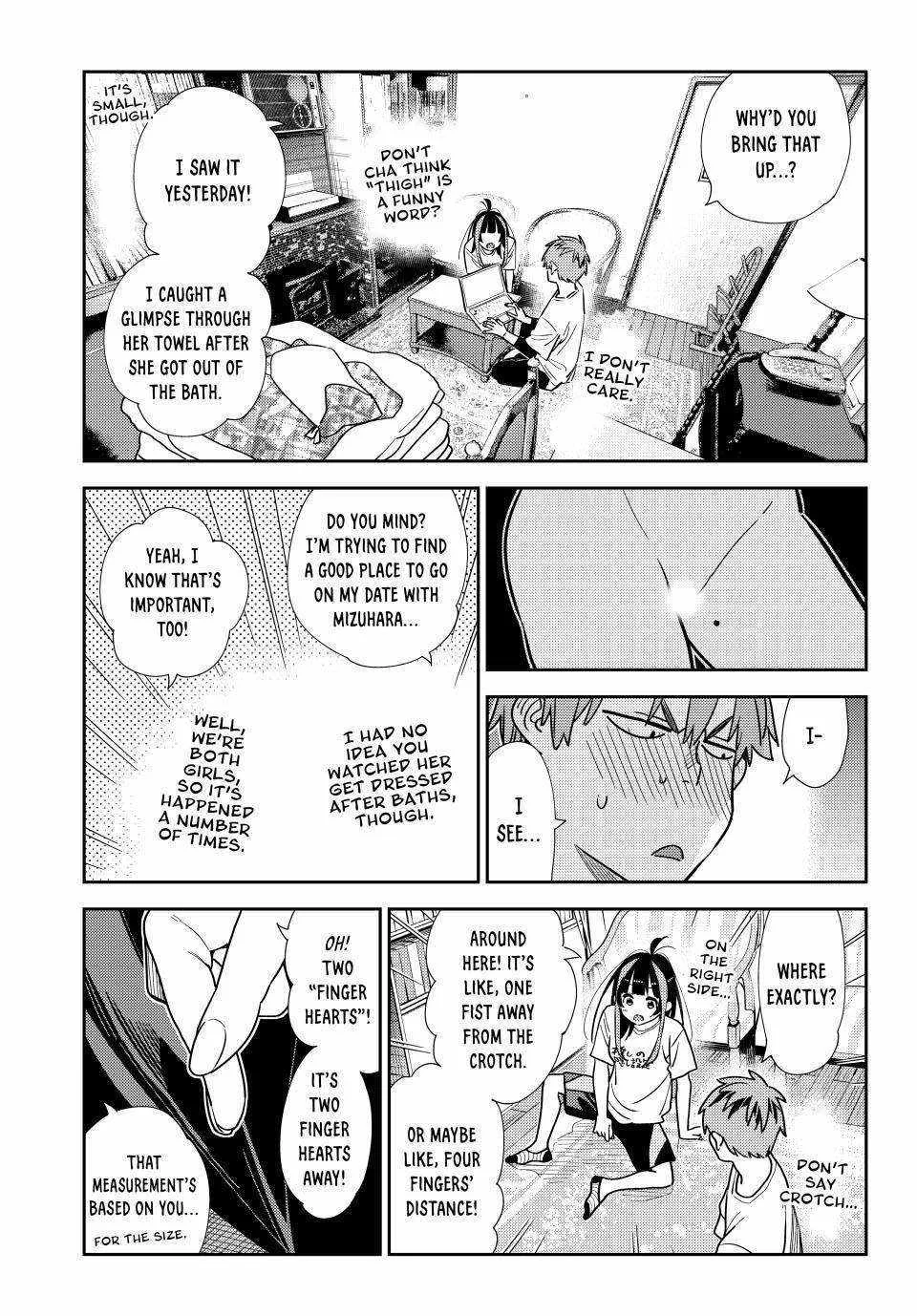 Kanojo, Okarishimasu Chapter 318 page 3