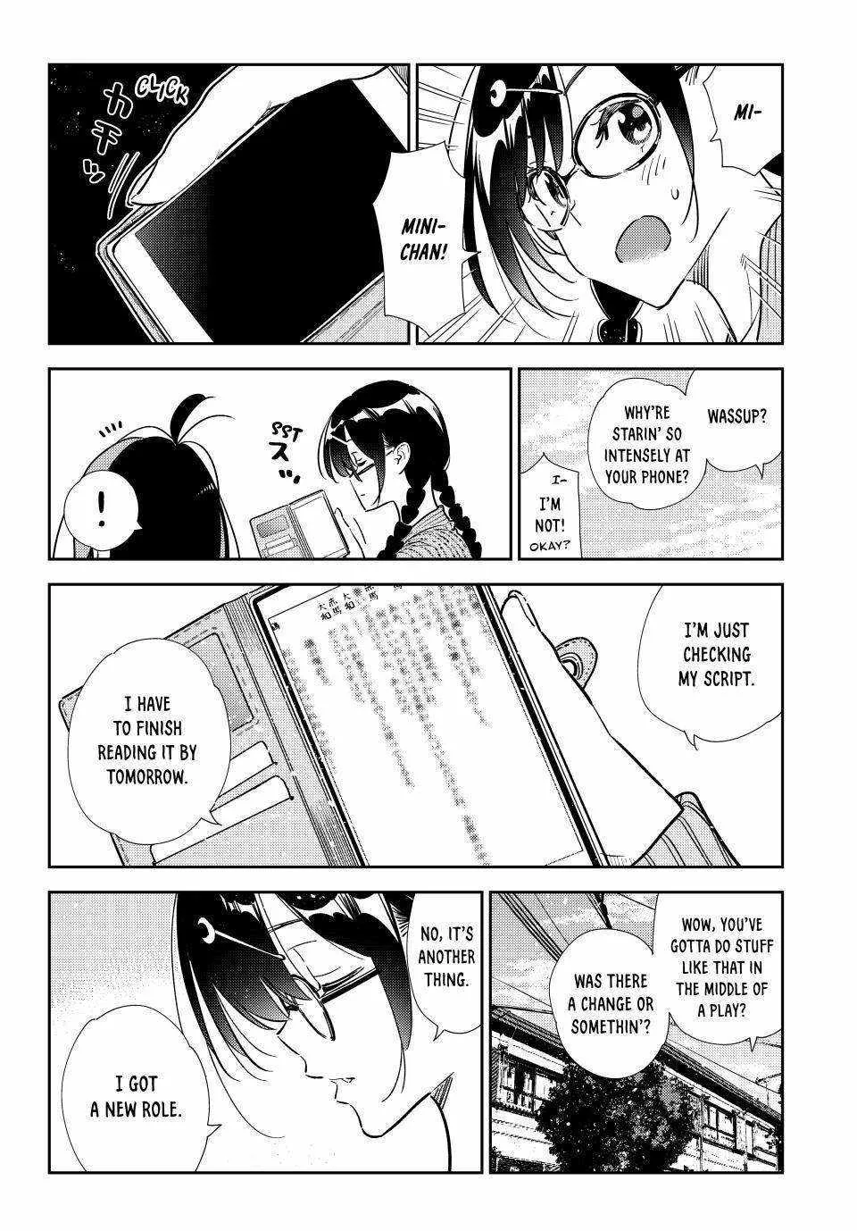 Kanojo, Okarishimasu Chapter 319 page 4