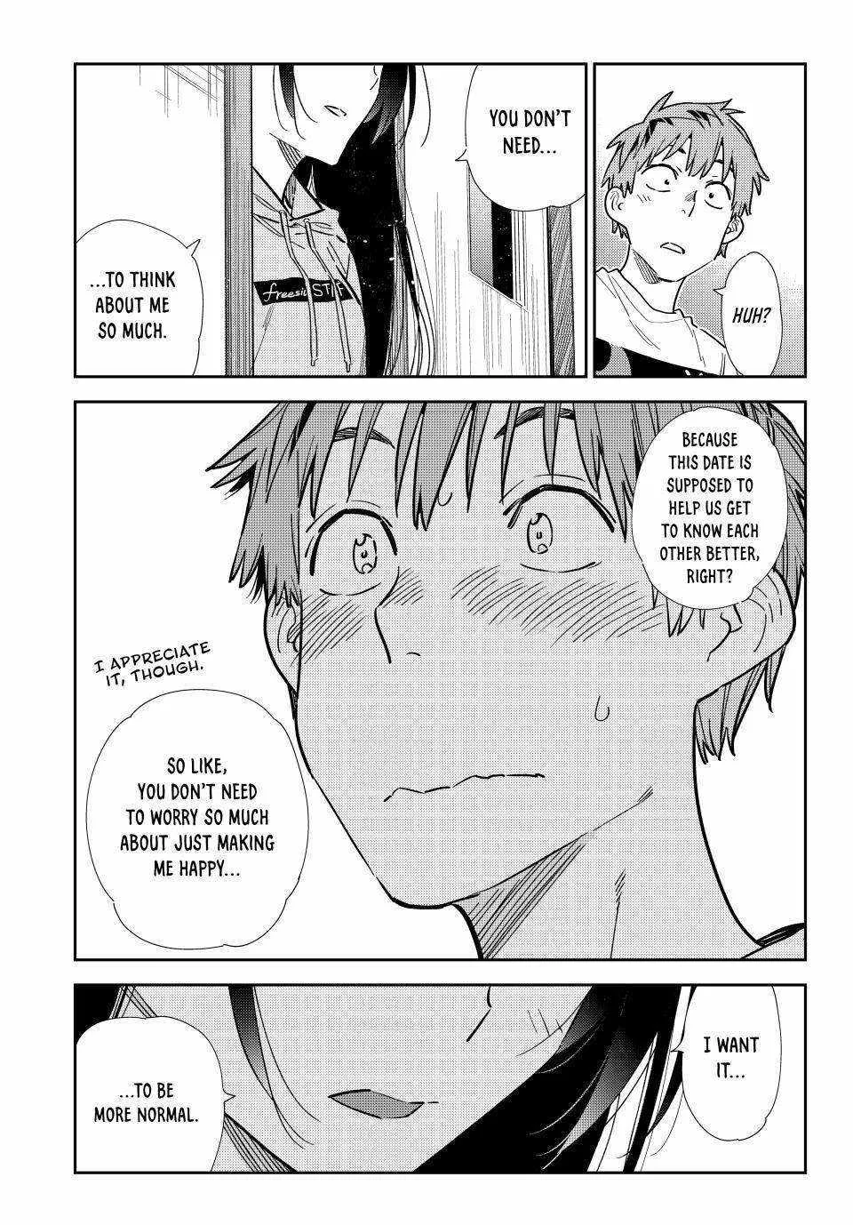 Kanojo, Okarishimasu Chapter 321 page 17