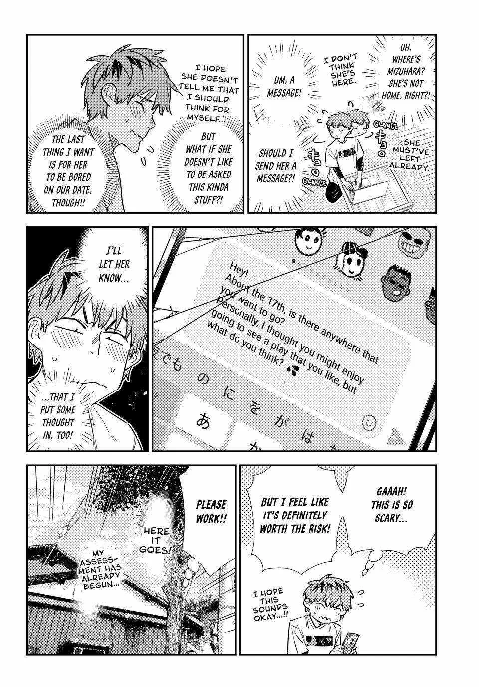 Kanojo, Okarishimasu Chapter 321 page 12