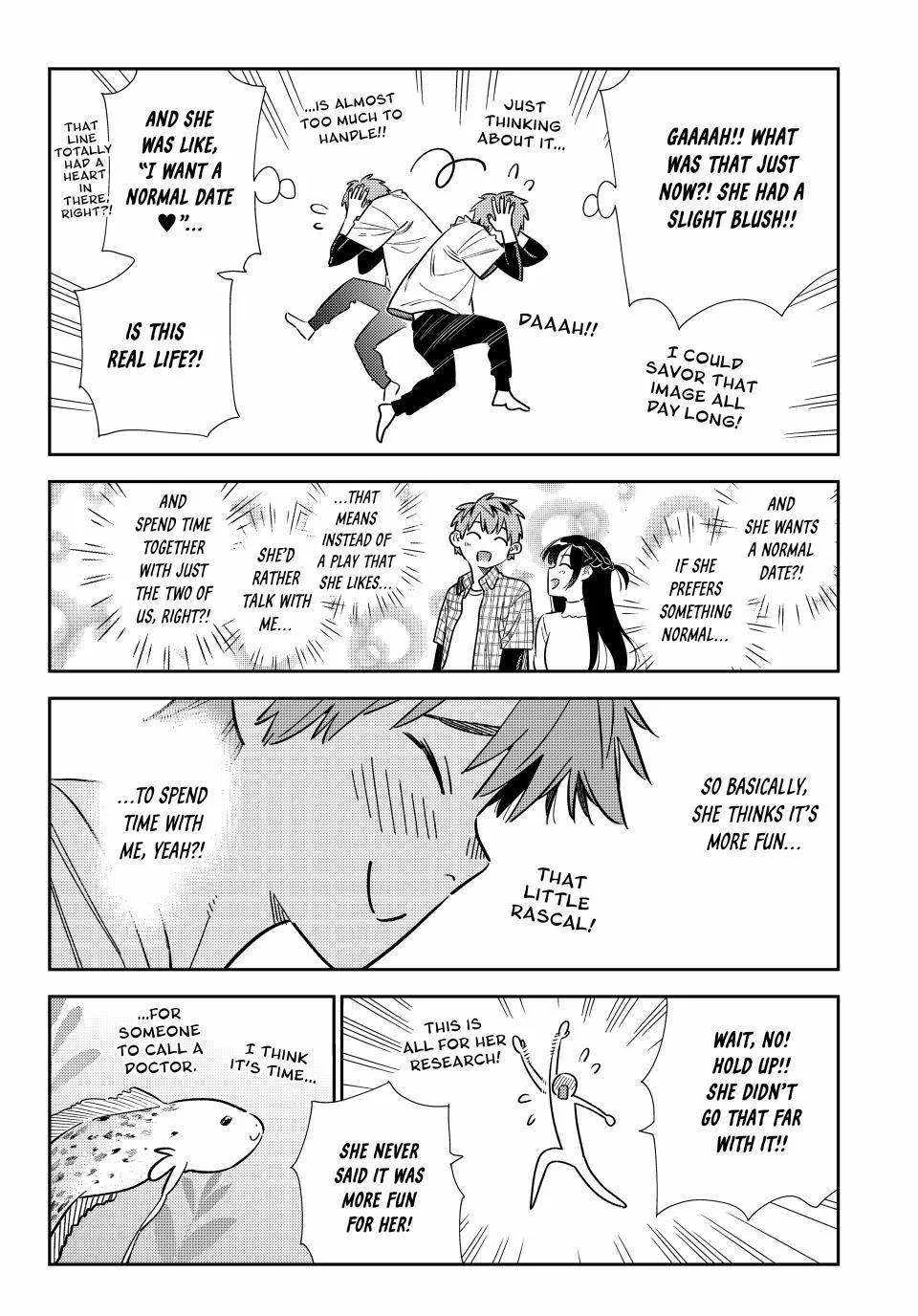 Kanojo, Okarishimasu Chapter 322 page 3