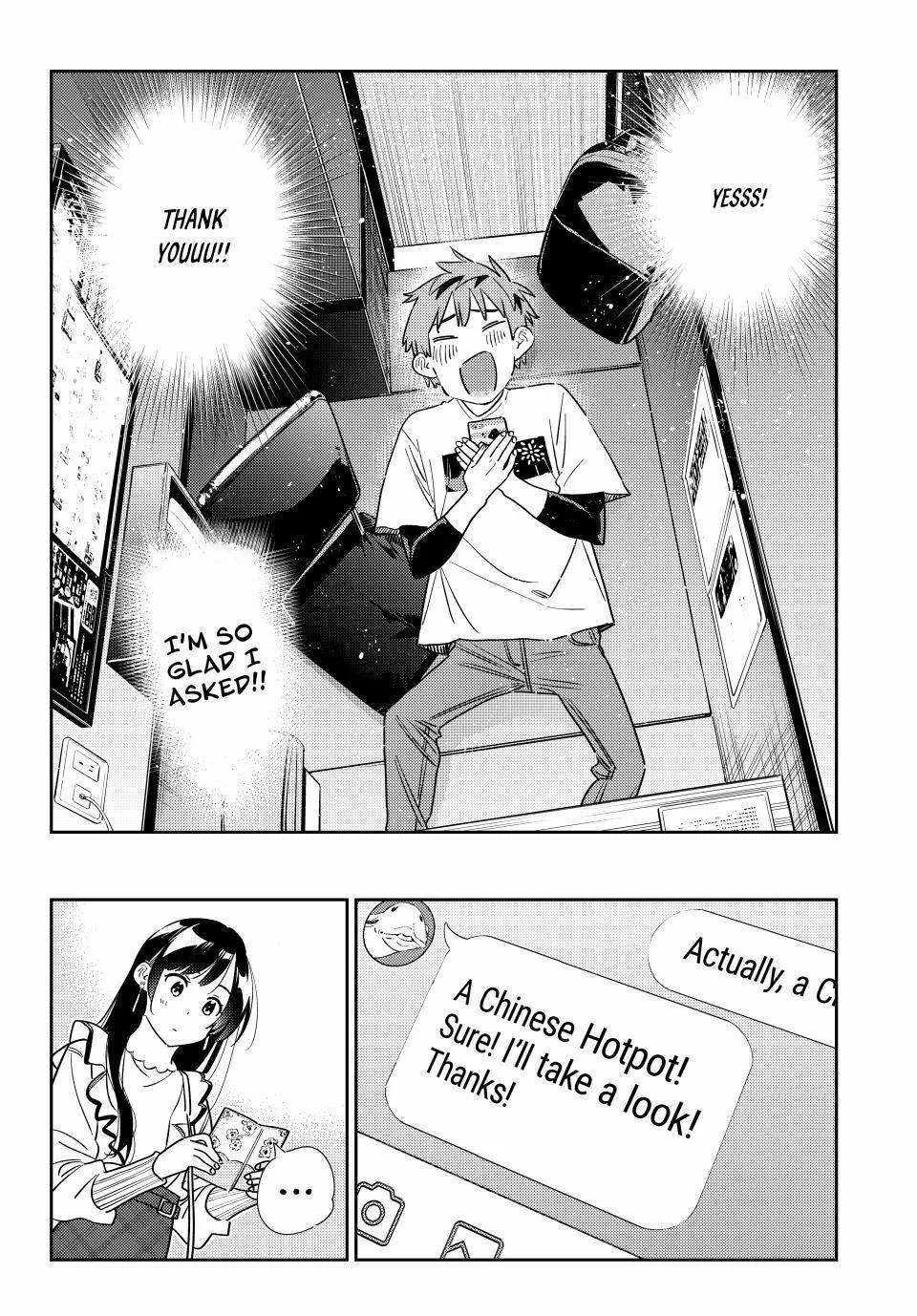 Kanojo, Okarishimasu Chapter 323 page 16