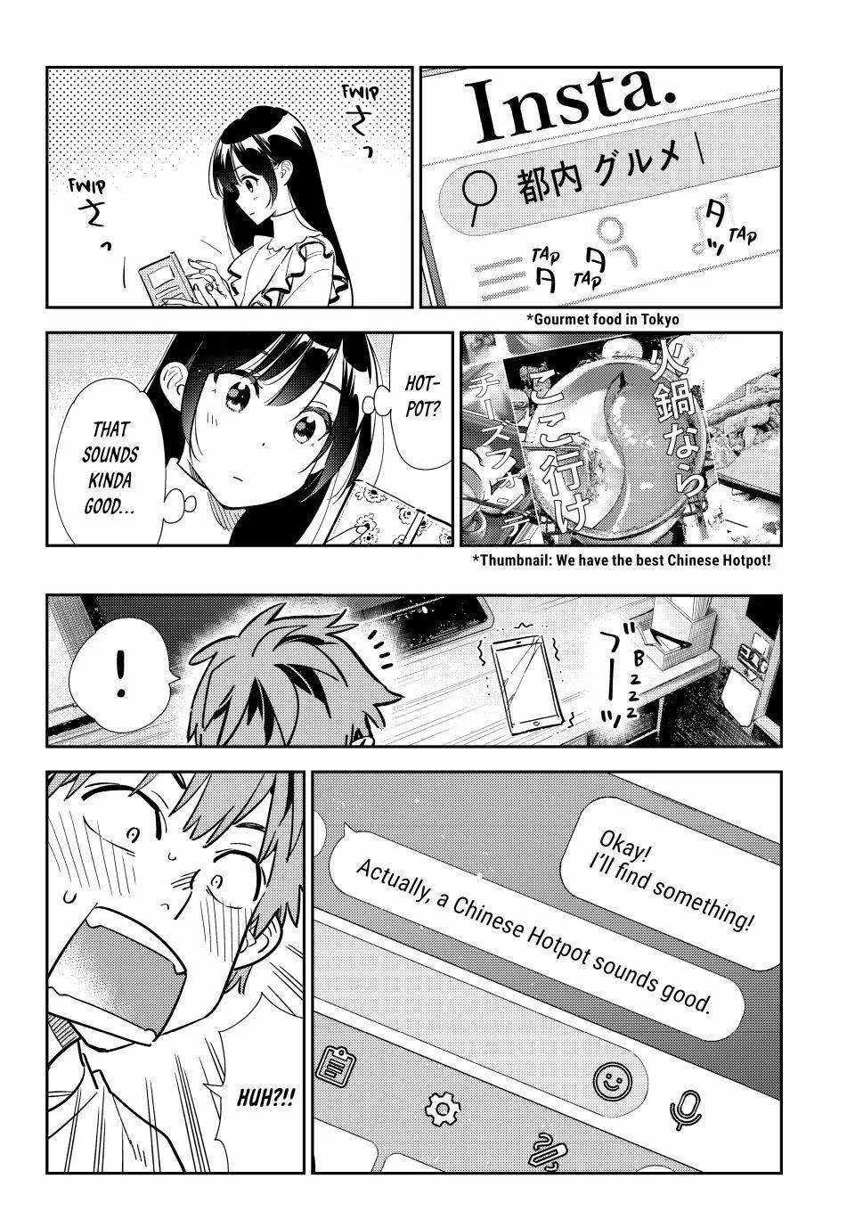 Kanojo, Okarishimasu Chapter 323 page 14