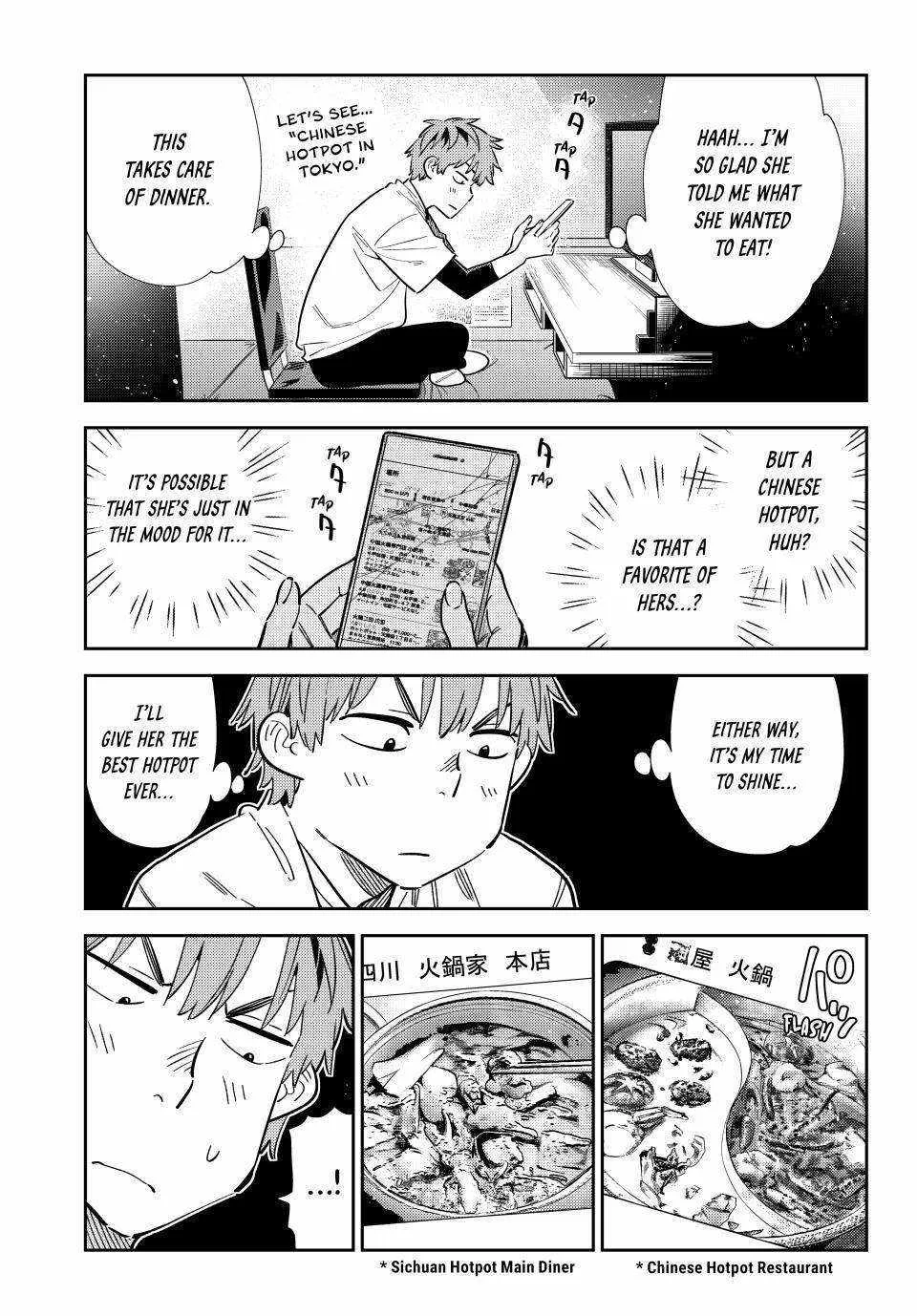 Kanojo, Okarishimasu Chapter 324 page 3