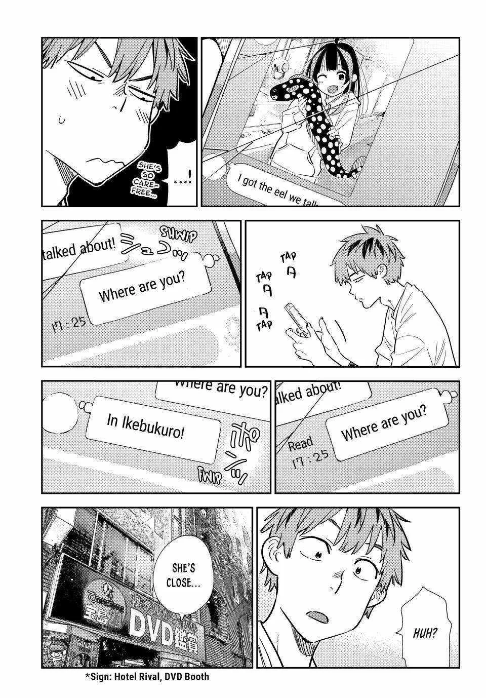 Kanojo, Okarishimasu Chapter 324 page 9