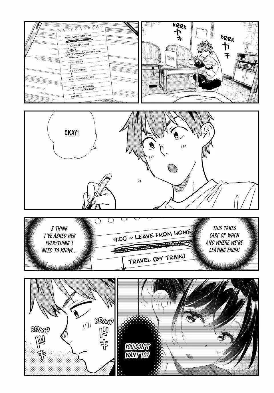 Kanojo, Okarishimasu Chapter 328 page 3