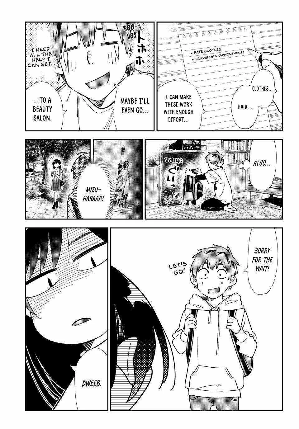 Kanojo, Okarishimasu Chapter 328 page 9