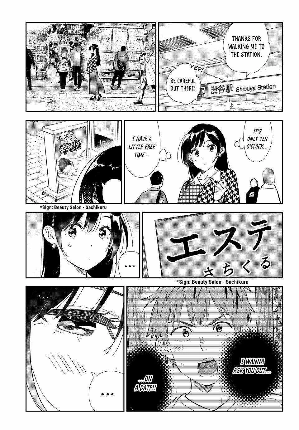 Kanojo, Okarishimasu Chapter 328 page 19