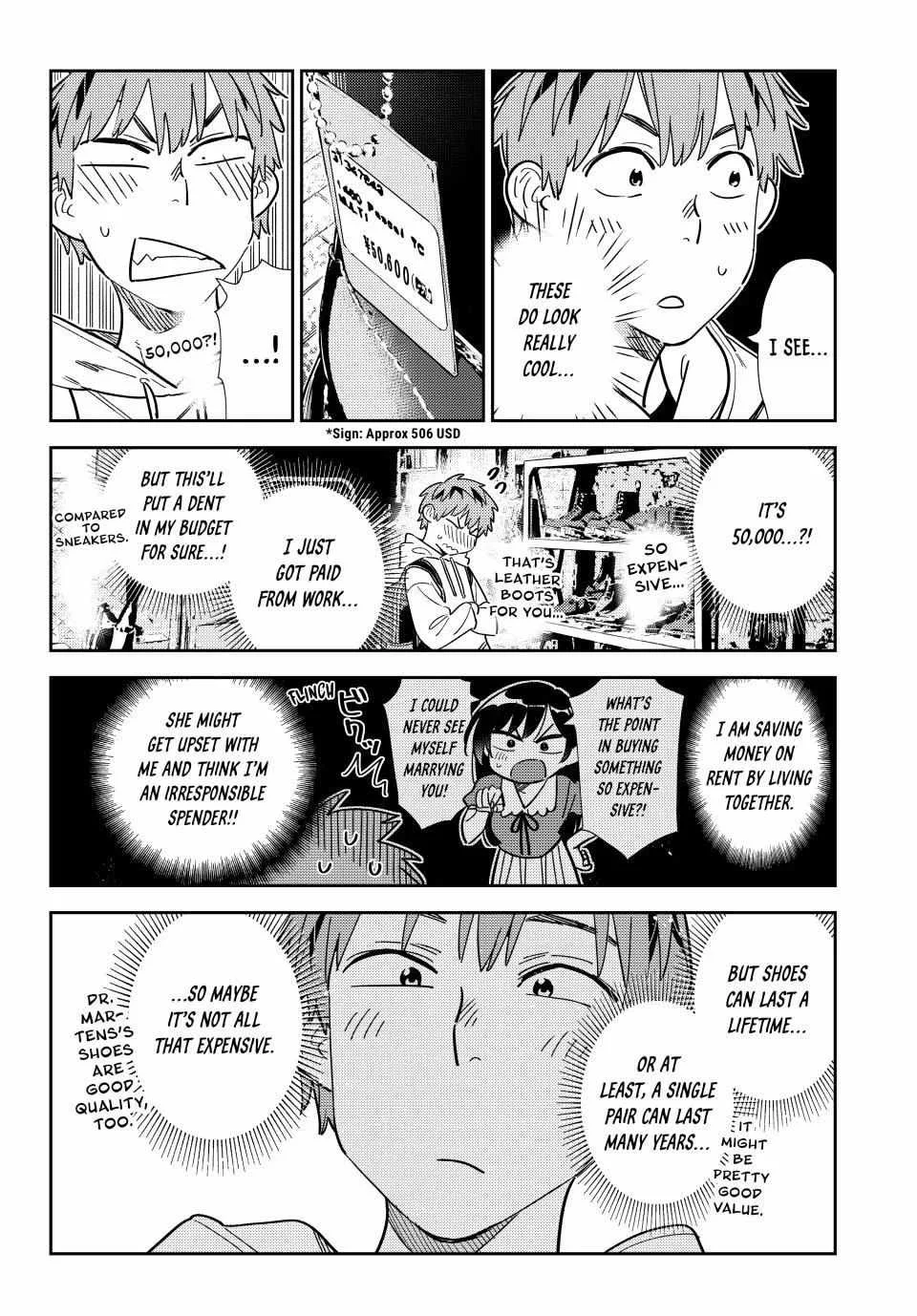 Kanojo, Okarishimasu Chapter 330 page 14