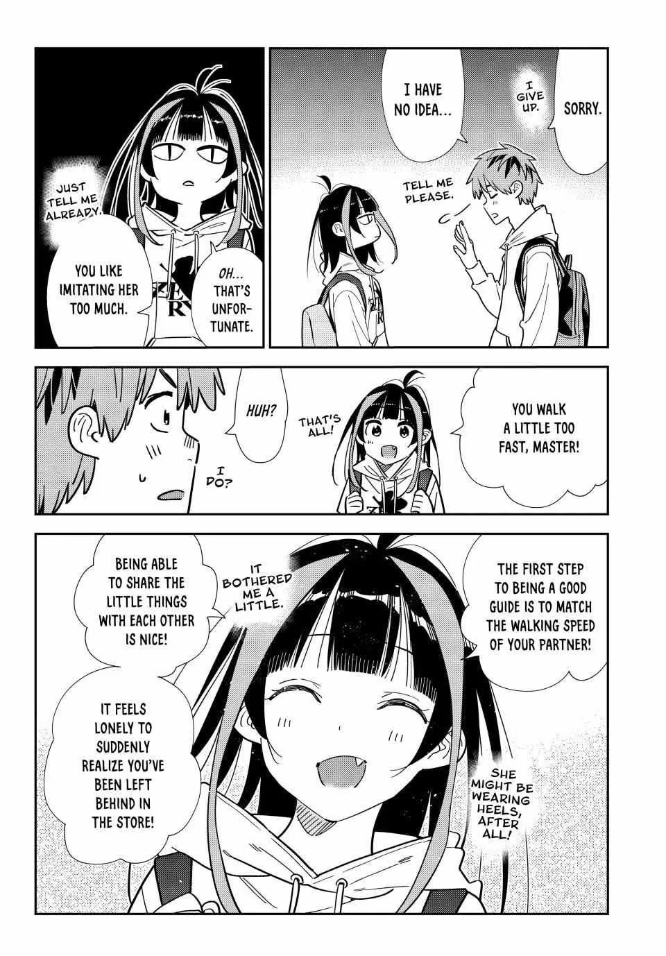 Kanojo, Okarishimasu Chapter 334 page 4