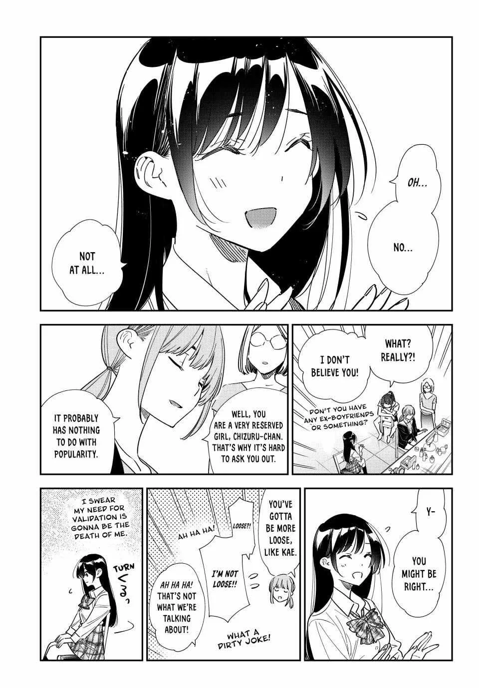 Kanojo, Okarishimasu Chapter 334 page 13