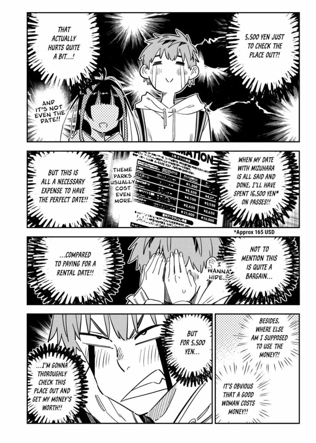 Kanojo, Okarishimasu Chapter 337 page 3