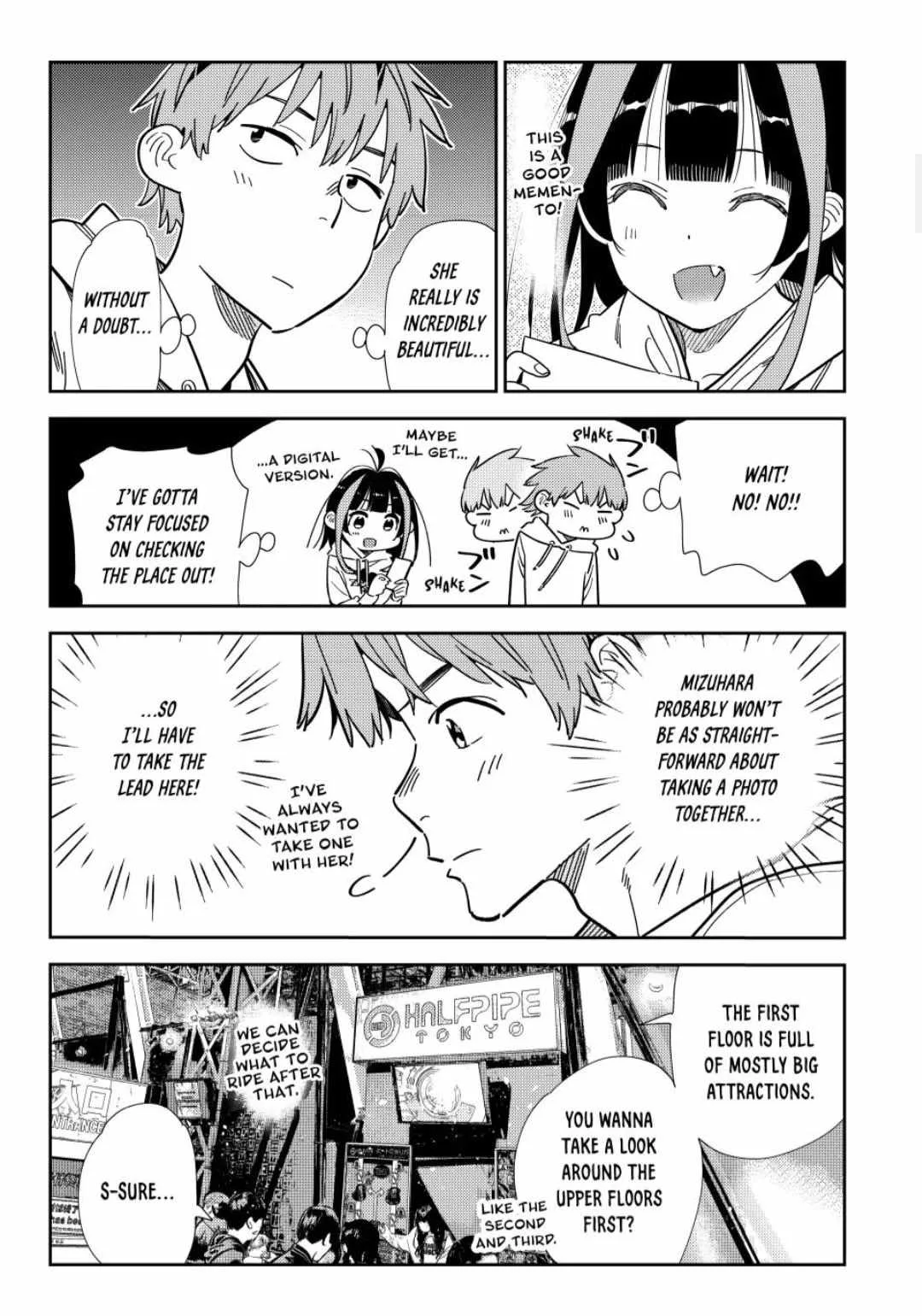 Kanojo, Okarishimasu Chapter 338 page 1