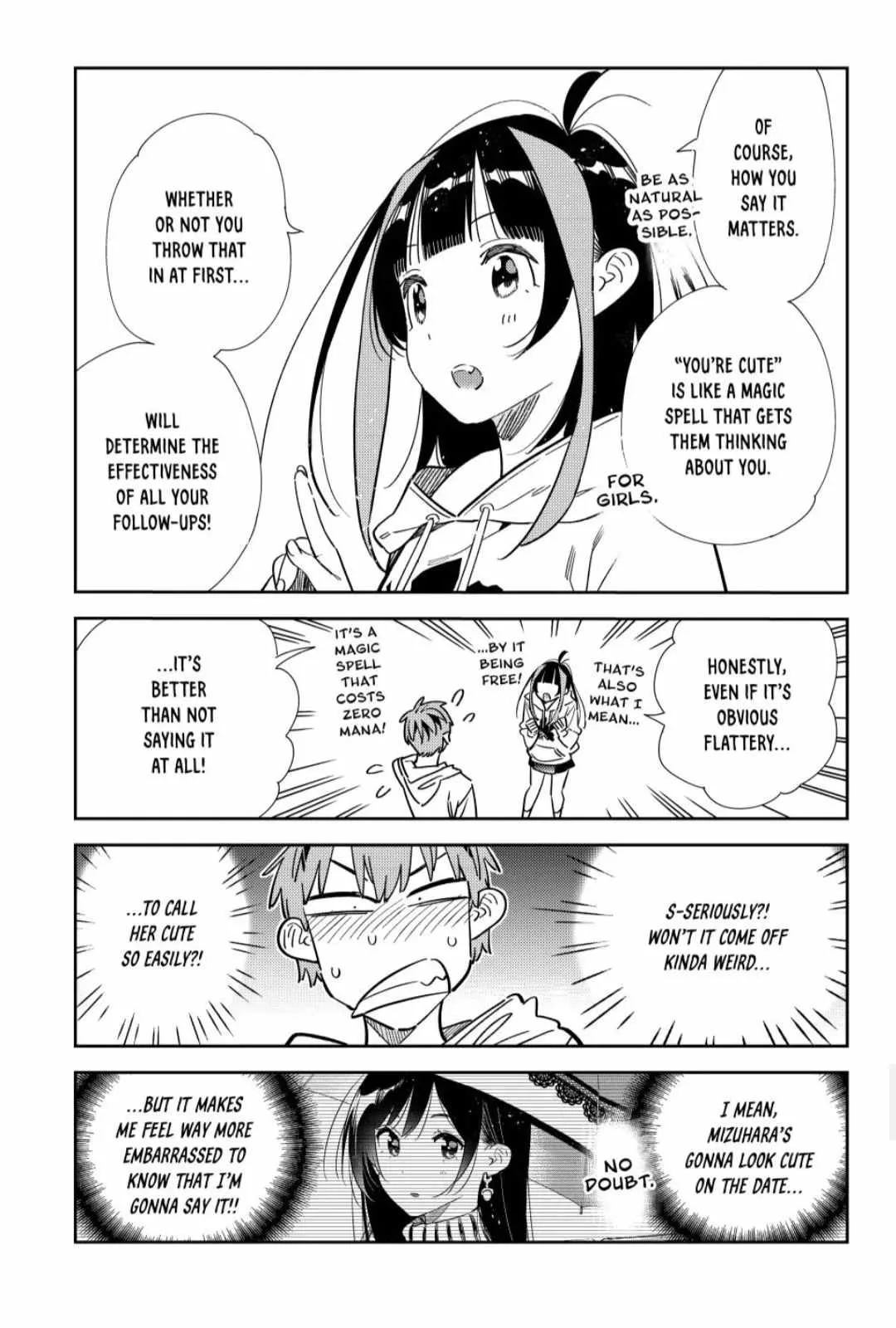 Kanojo, Okarishimasu Chapter 338 page 14