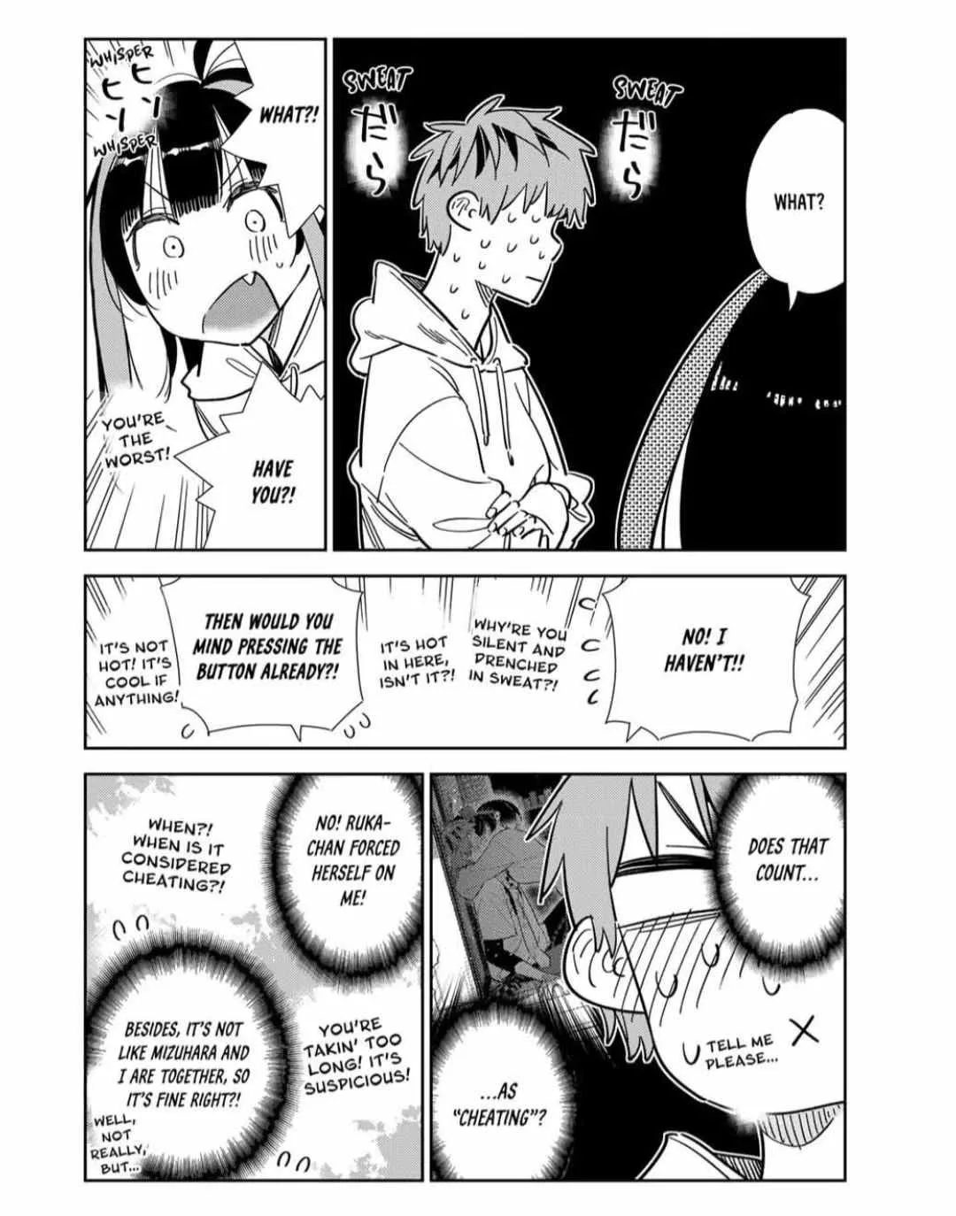 Kanojo, Okarishimasu Chapter 340 page 10