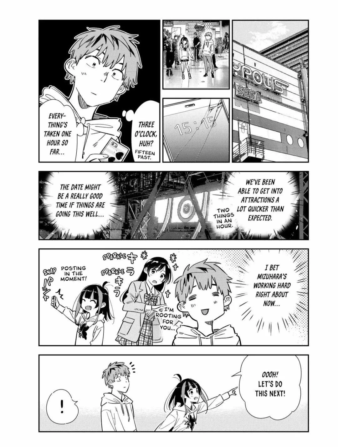 Kanojo, Okarishimasu Chapter 341 page 3