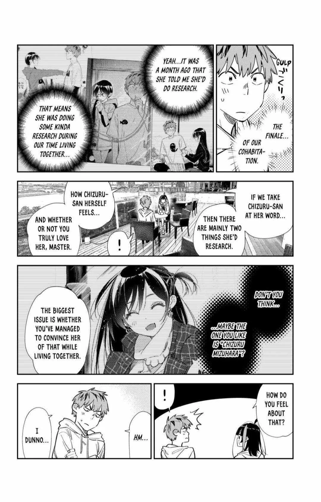 Kanojo, Okarishimasu Chapter 344 page 9