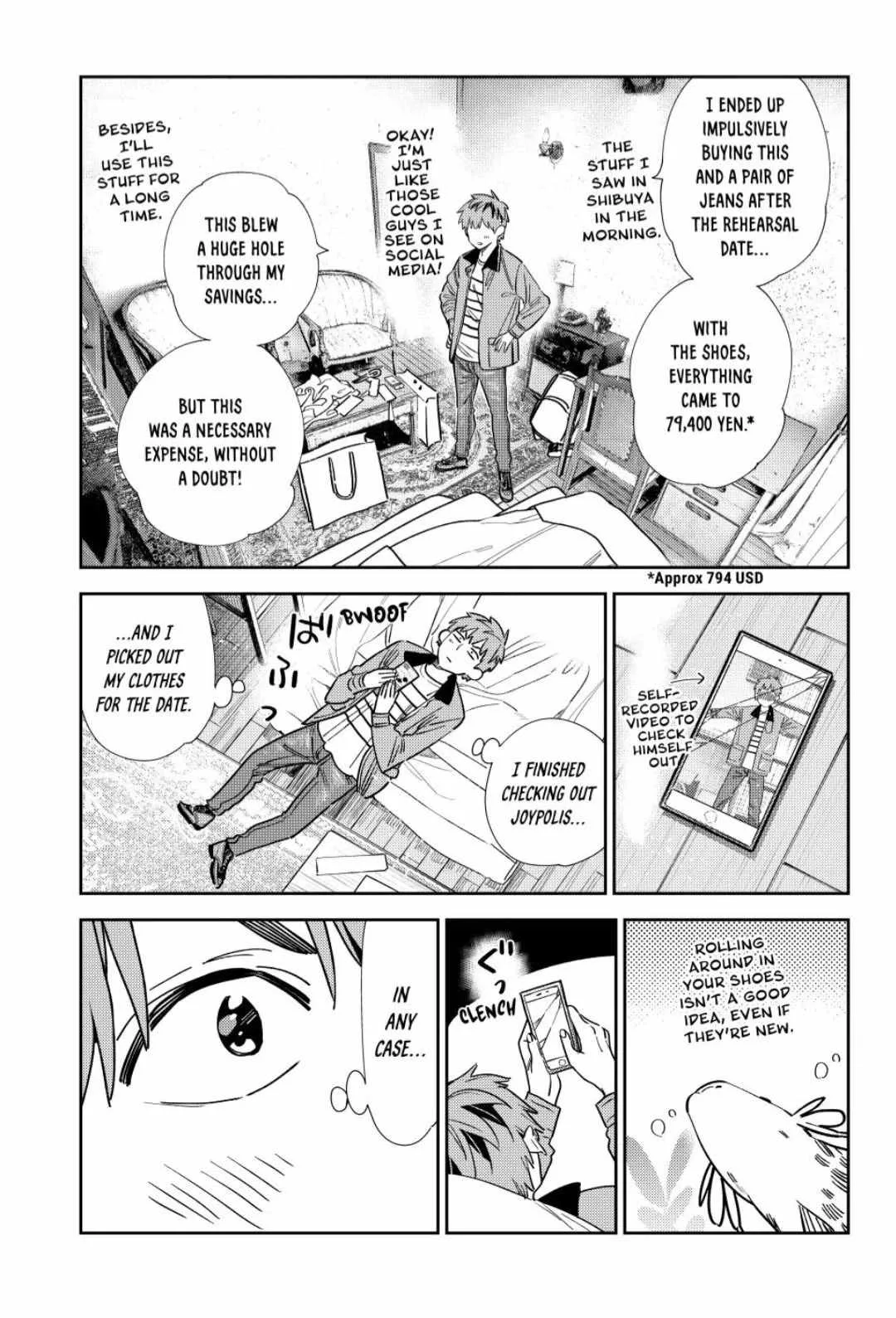 Kanojo, Okarishimasu Chapter 345 page 3