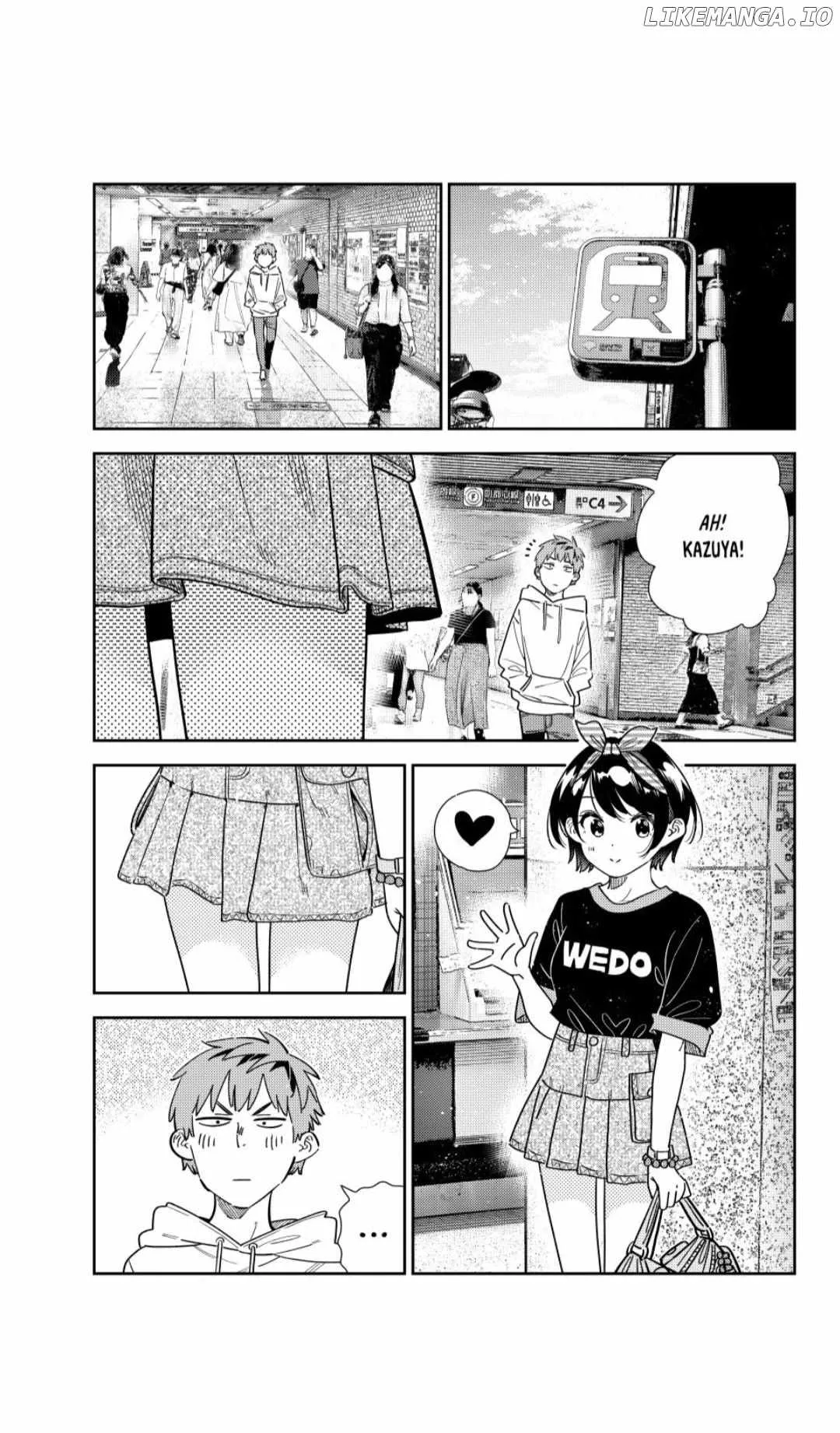 Kanojo, Okarishimasu Chapter 347 page 1