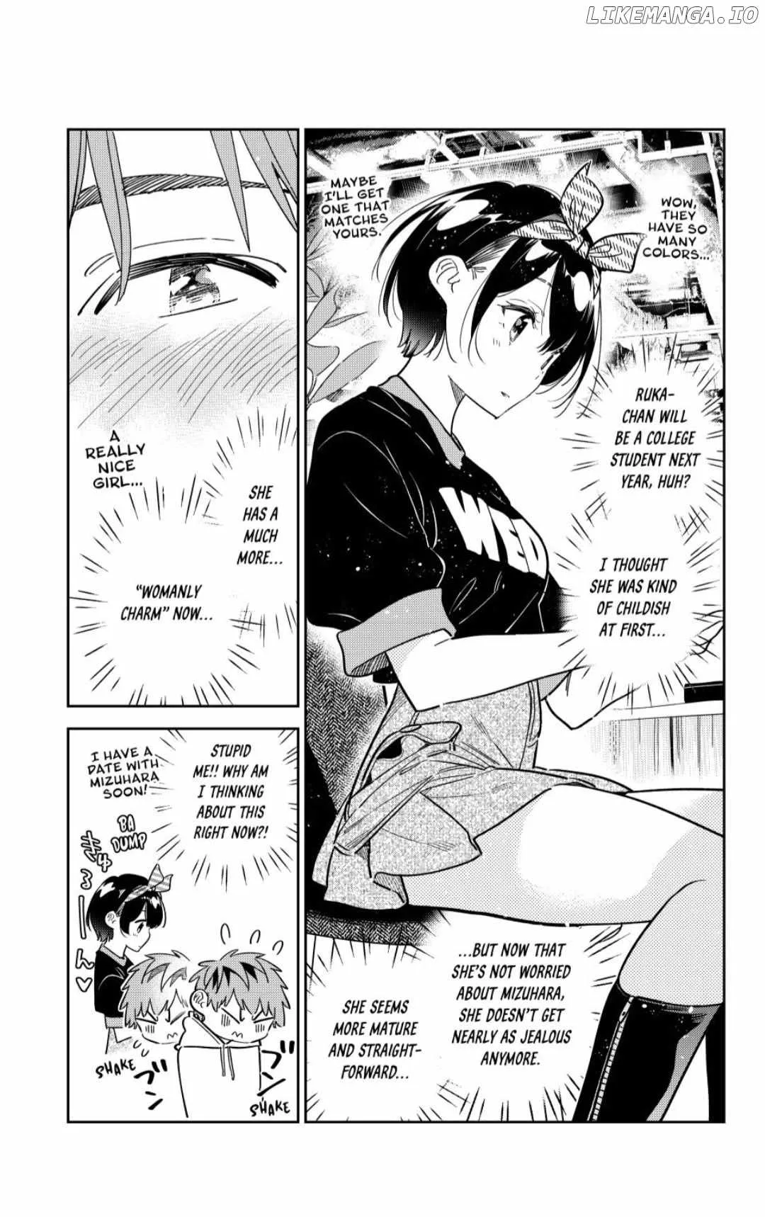 Kanojo, Okarishimasu Chapter 347 page 11