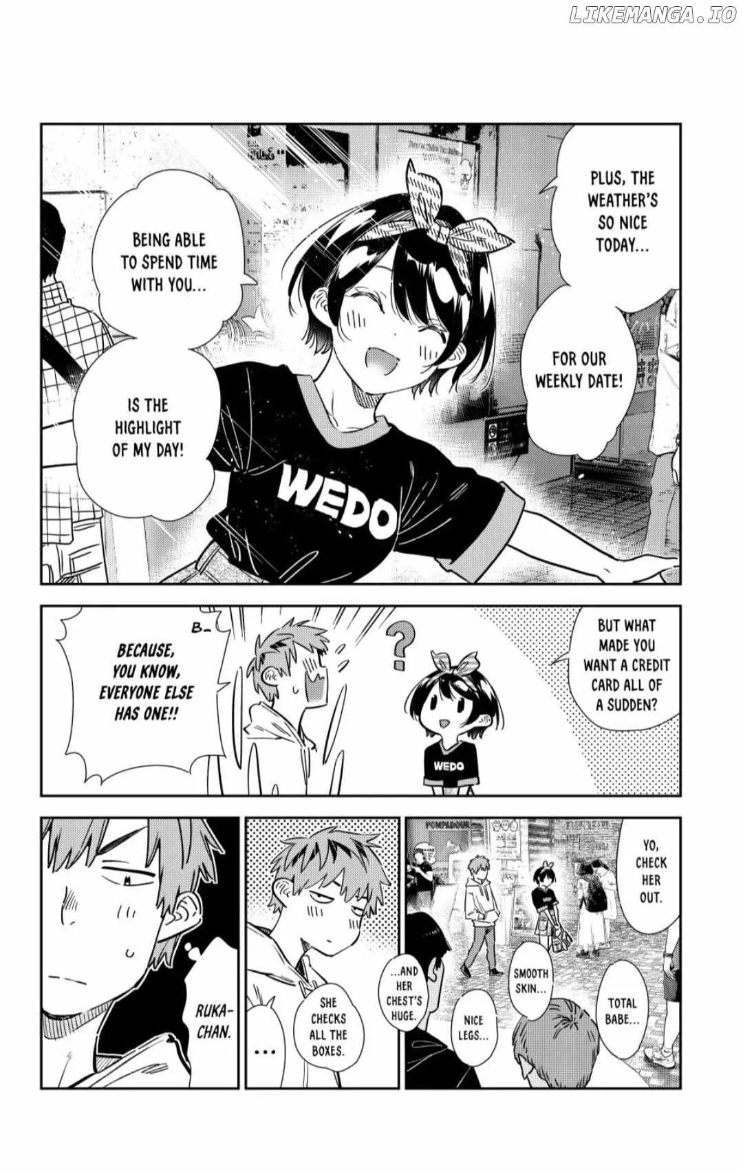 Kanojo, Okarishimasu Chapter 347 page 4