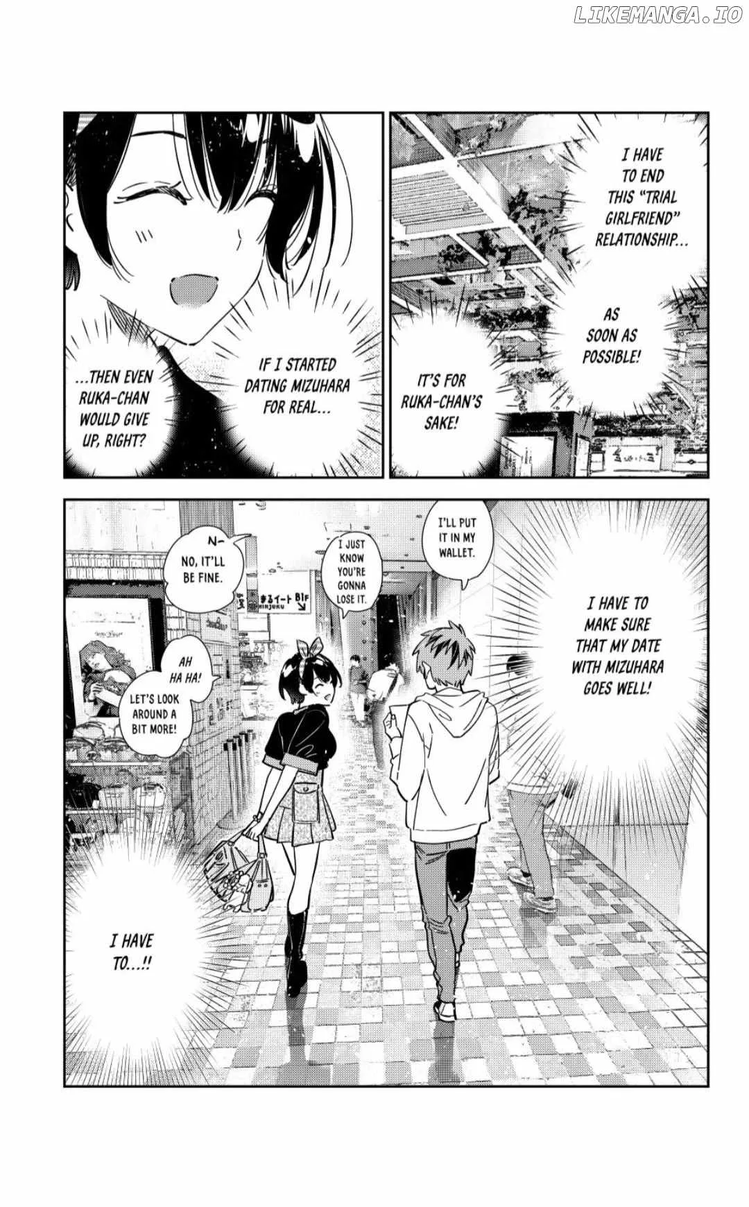 Kanojo, Okarishimasu Chapter 347 page 19