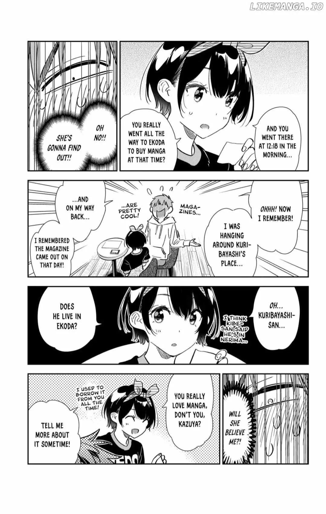 Kanojo, Okarishimasu Chapter 347 page 13