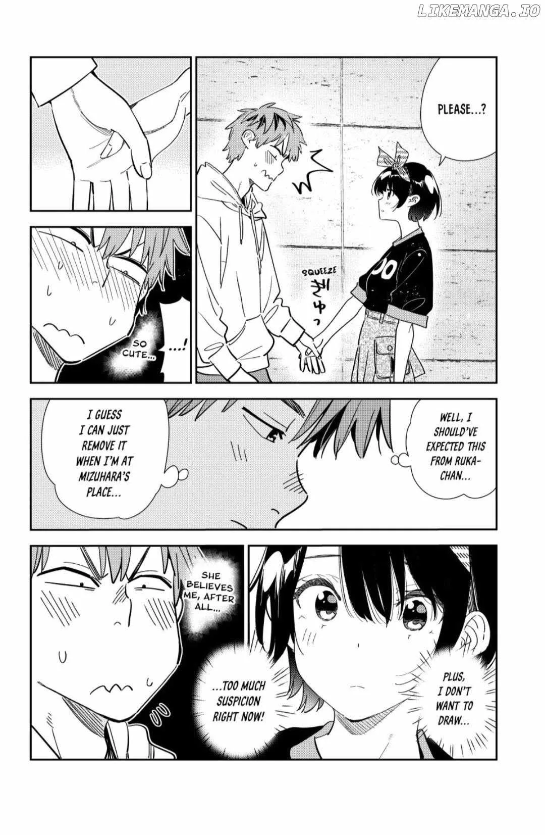 Kanojo, Okarishimasu Chapter 348 page 8