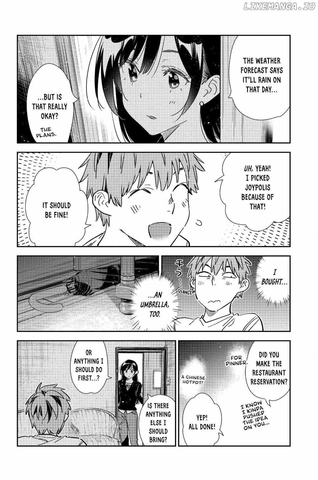 Kanojo, Okarishimasu Chapter 350 page 14