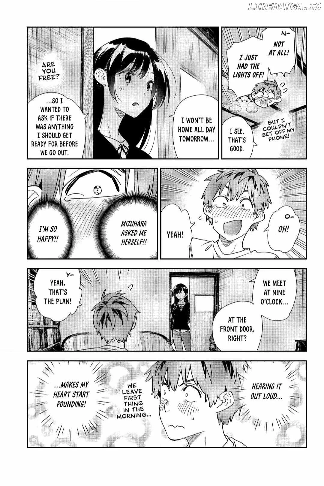 Kanojo, Okarishimasu Chapter 350 page 13