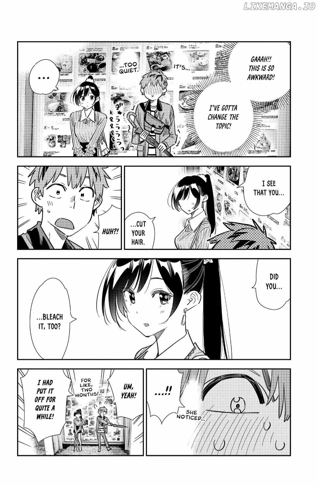 Kanojo, Okarishimasu Chapter 355 page 12