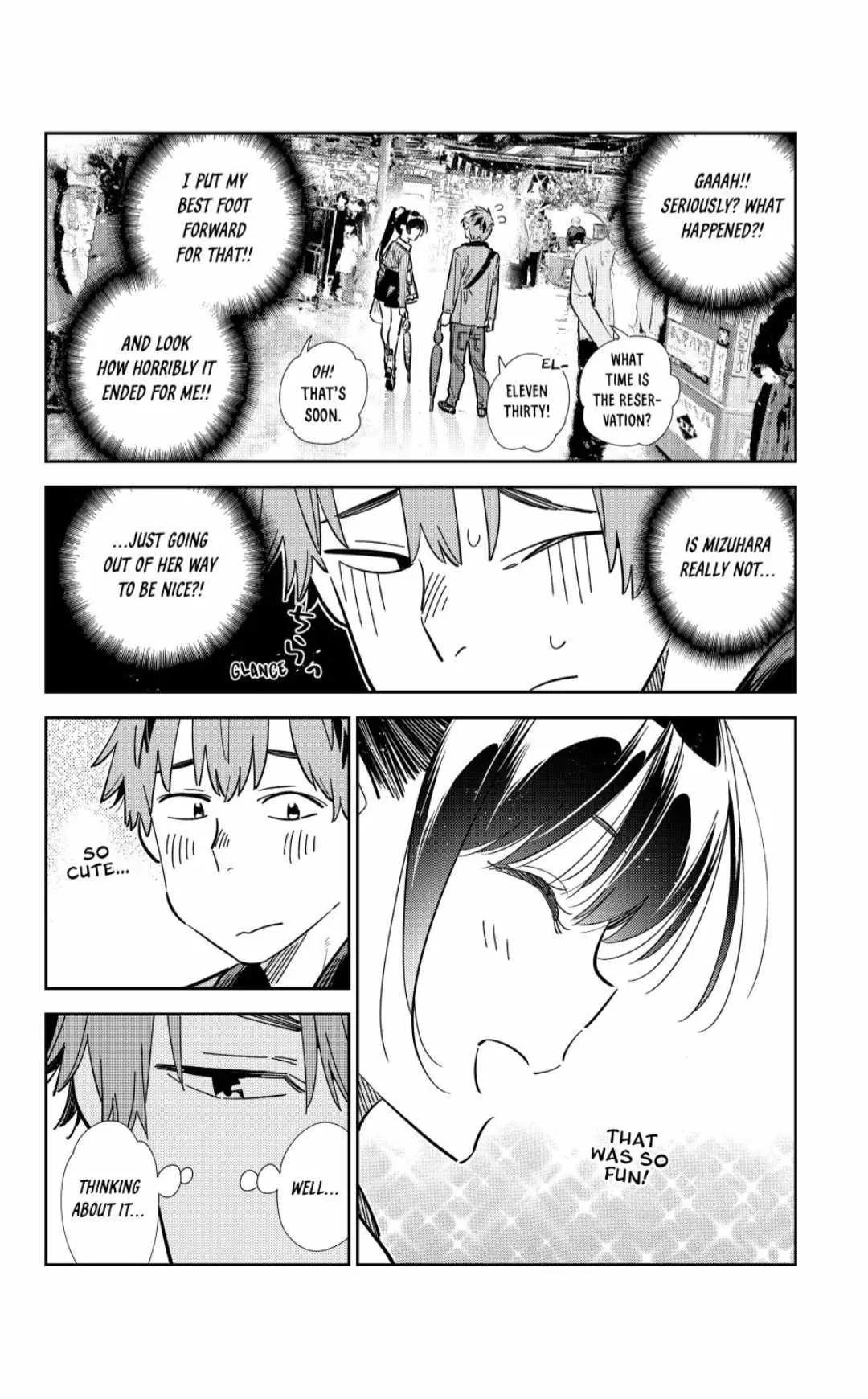 Kanojo, Okarishimasu Chapter 358 page 14