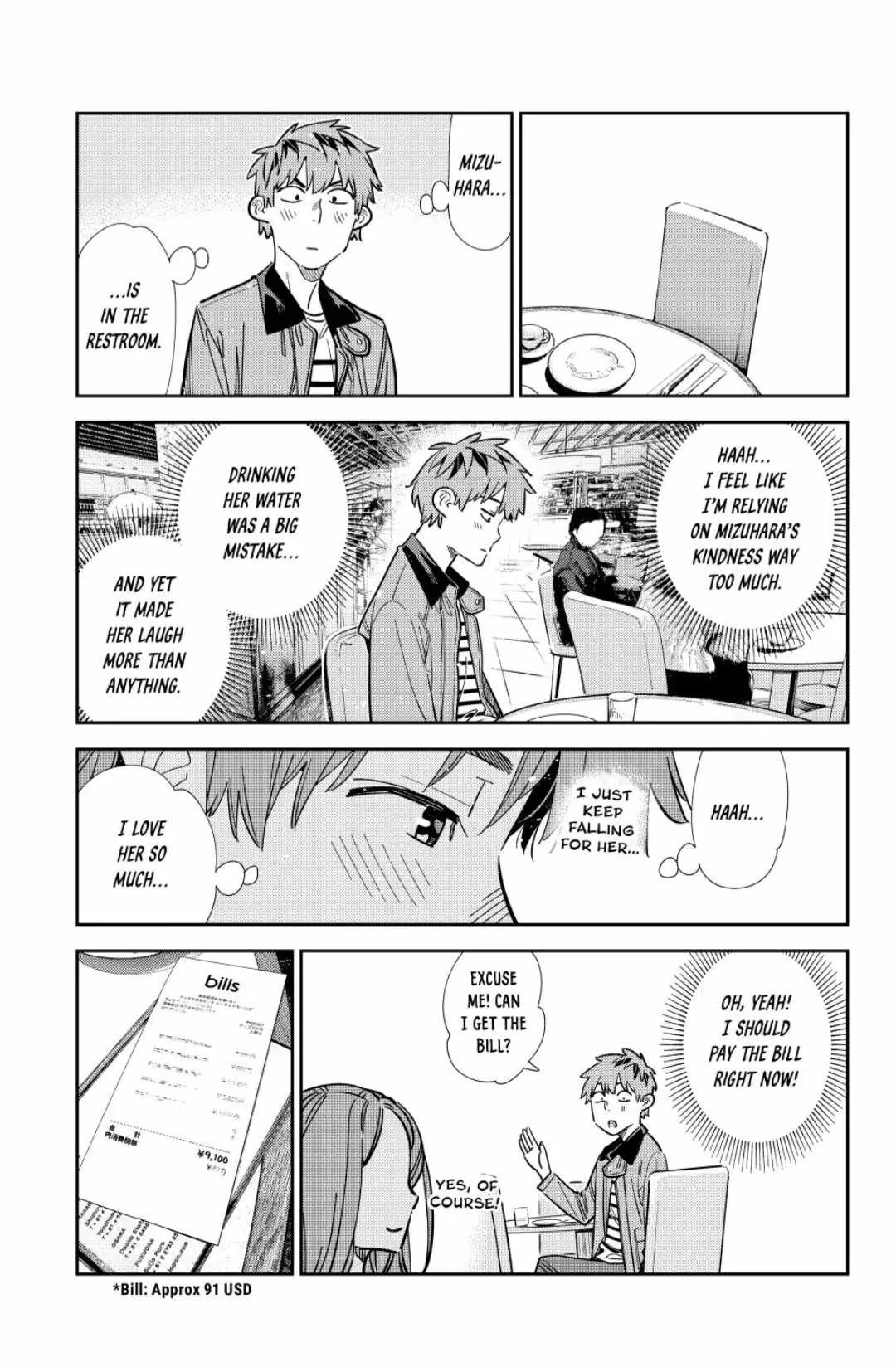 Kanojo, Okarishimasu Chapter 360 page 9