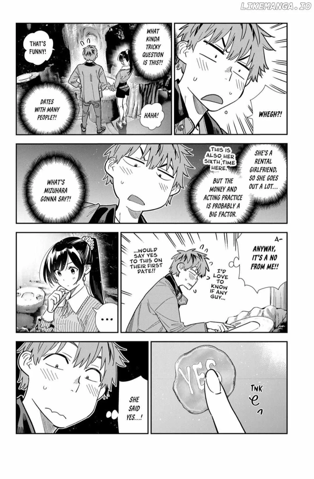 Kanojo, Okarishimasu Chapter 373 page 12