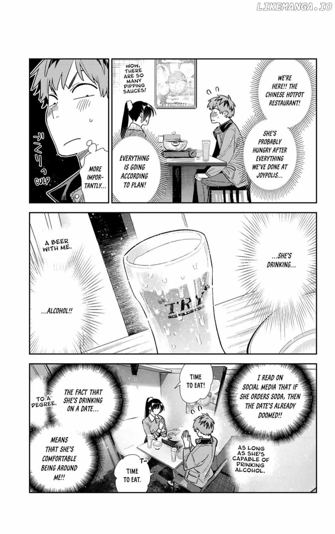 Kanojo, Okarishimasu Chapter 375 page 3