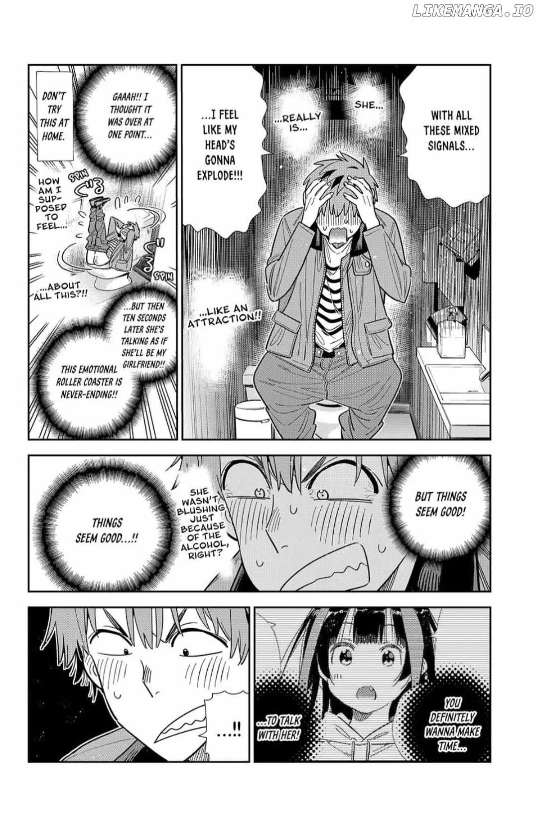 Kanojo, Okarishimasu Chapter 375 page 17