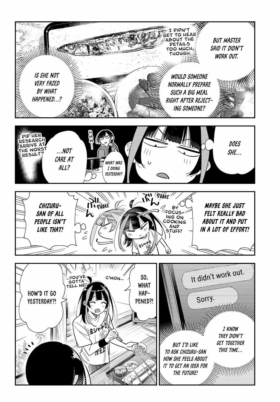 Kanojo, Okarishimasu Chapter 387 page 8