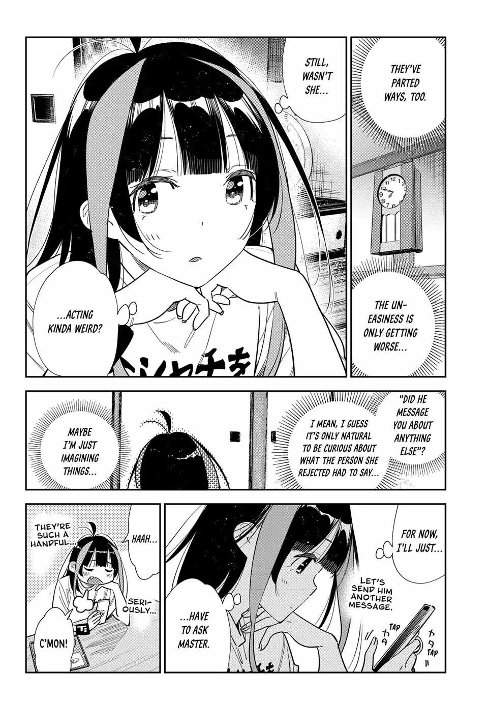 Kanojo, Okarishimasu Chapter 387 page 18