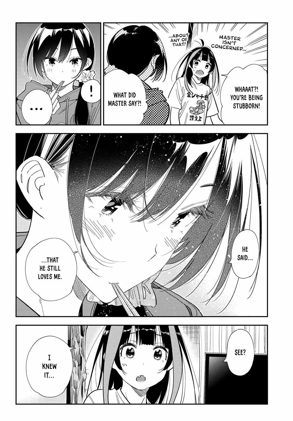 Kanojo, Okarishimasu Chapter 387 page 12