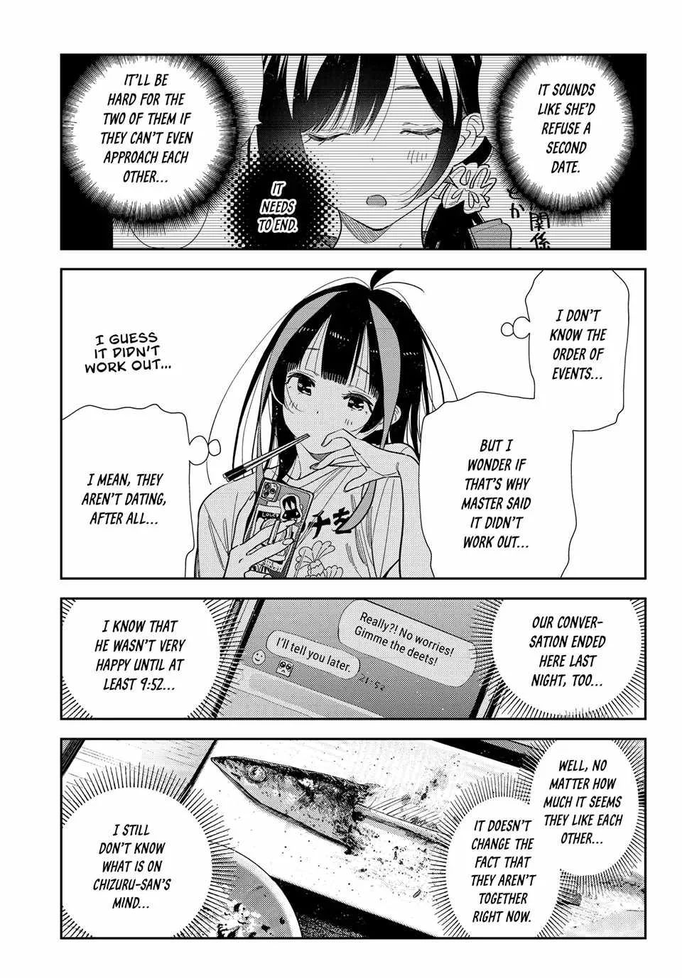 Kanojo, Okarishimasu Chapter 387 page 17