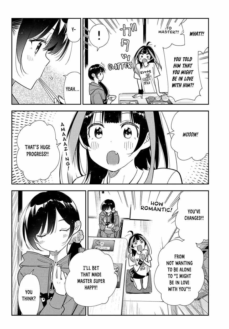 Kanojo, Okarishimasu Chapter 387 page 10