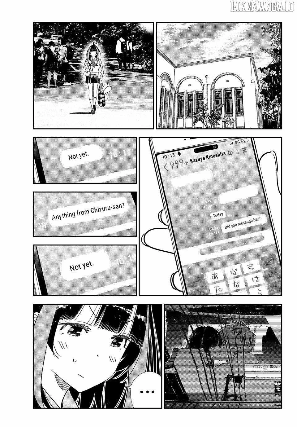 Kanojo, Okarishimasu Chapter 390 page 1