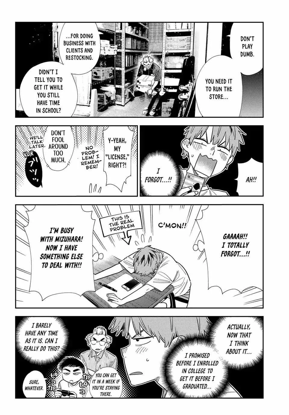 Kanojo, Okarishimasu Chapter 393 page 15