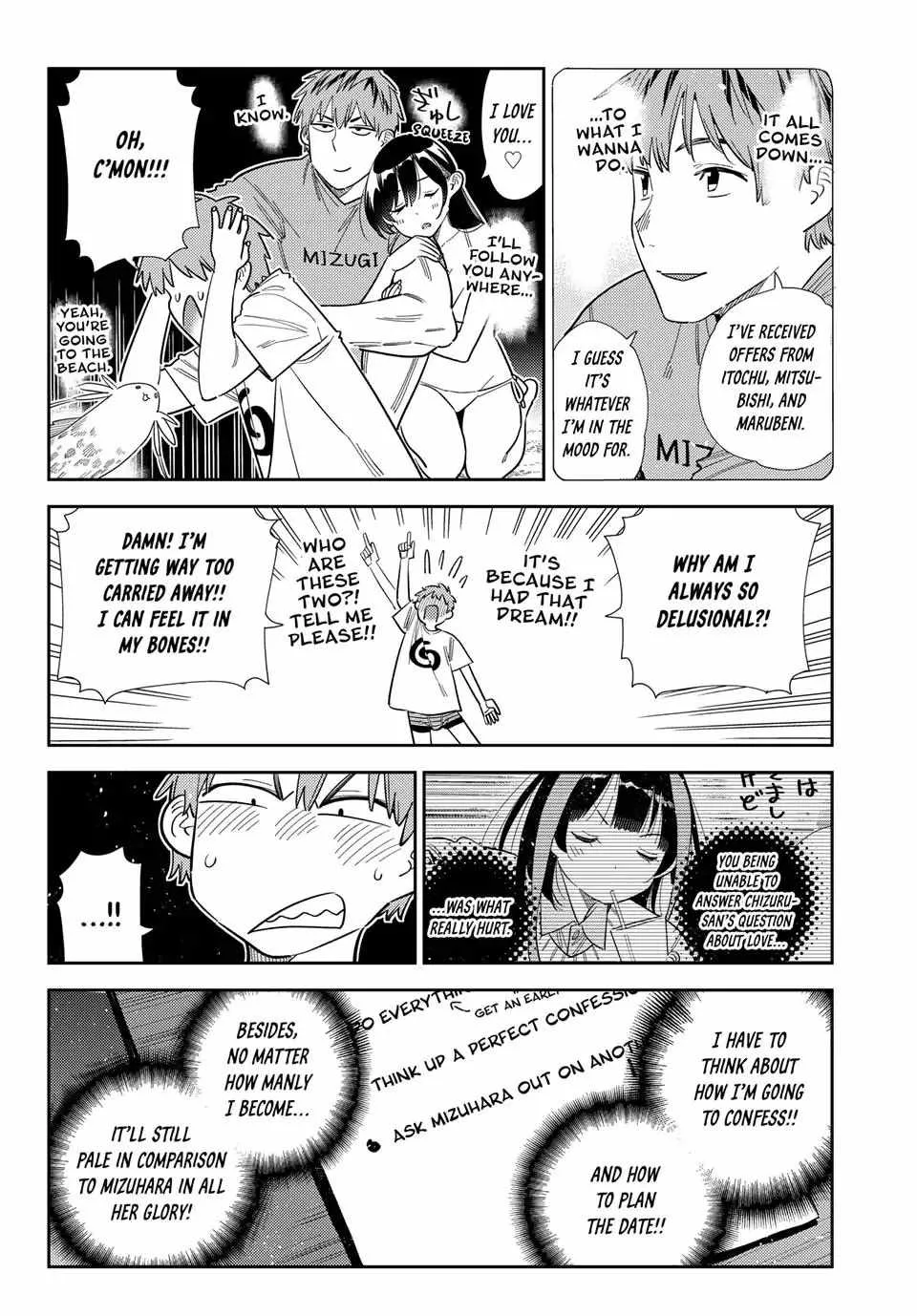Kanojo, Okarishimasu Chapter 393 page 13
