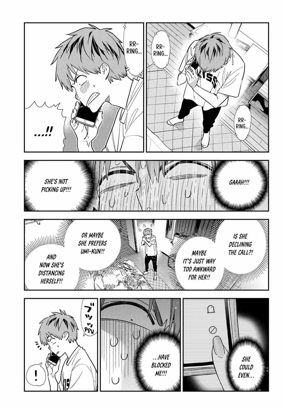 Kanojo, Okarishimasu Chapter 396 page 17