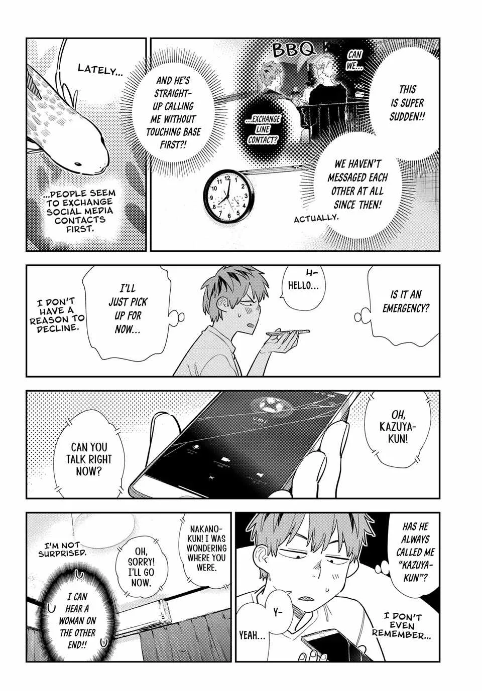 Kanojo, Okarishimasu Chapter 396 page 4